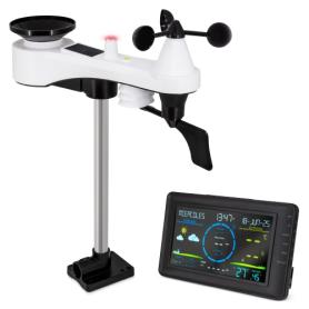 ESTACIÓN METEOROLÓGICA INALÁMBRICA WIFI CON VELOCIDAD DEL VIENTO Y PLUVIÓMETRO -p-ESTACIÓN METEOROLÓGICA INALÁMBRICA WIFI CON VELOCIDAD DEL VIENTO Y PLUVIÓMETRO