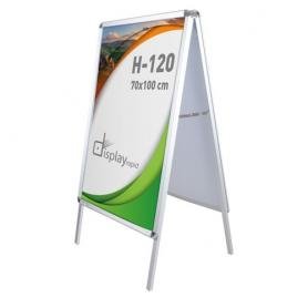 CABALLETE ALUMINIO 70x100 2 CARAS "XIRA" CABALLETE ALUMINIO 70x100 2 CARAS