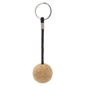 LLAVERO CORCHO CON BOLA TRIDIMENSIONAL "LAUPIN" LLAVERO CORCHO CON BOLA TRIDIMENSIONAL "LAUPIN"