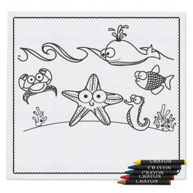 MANTEL ENTRETENIMIENTO INFANTIL CON CERAS "MARIN" MANTEL ENTRETENIMIENTO INFANTIL CON CERAS "MARIN"