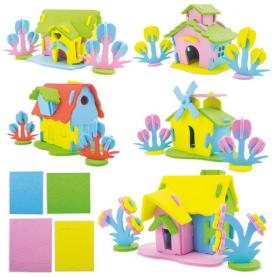 PUZZLE EVA HOUSE ( 5 UNIDADES) PUZZLE EVA HOUSE ( 5 UNIDADES)